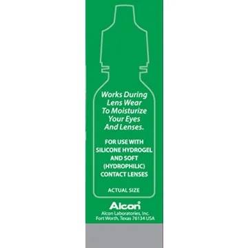 Opti-Free Puremoist Drops for Comfort and Hydration