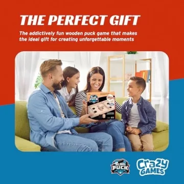 Fast Sling Puck Board Game for Family Fun - XL Edition