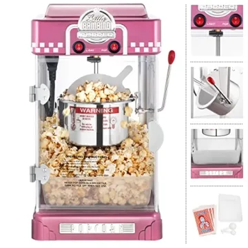 Little Bambino Popcorn Machine for Home Movie Nights