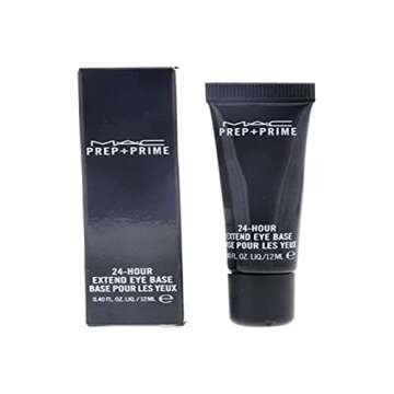 MAC Mineral Oil Eye Primer, 0.4 Fl Oz - Extended Wear, Crease-Resistant, Color Intensifier for Eye Shadows