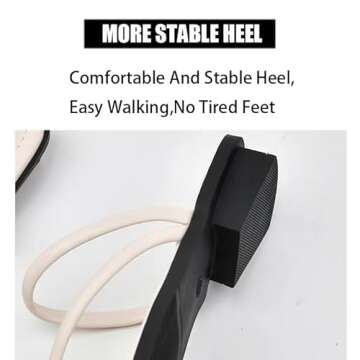 HDFDB Women's Stylish Flat Sandals with Buckle Toe Ring and V-Straps for Comfort and Elegance