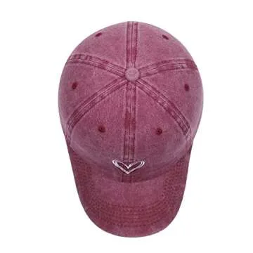 Vintage Washed Distressed Baseball Cap for All