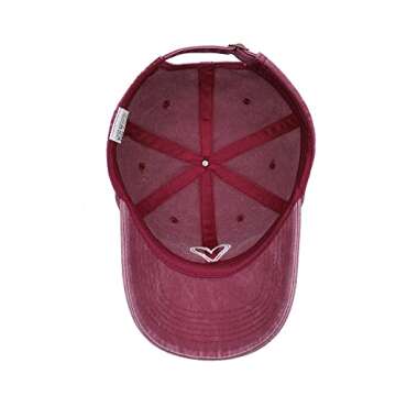 Vintage Washed Distressed Baseball Cap for All