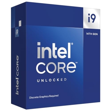 Intel® Core™ i9-14900KF - Unlocked Powerful Gaming Processor with 24 Cores