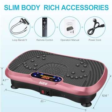 AXV Vibration Plate for Weight Loss and Tone