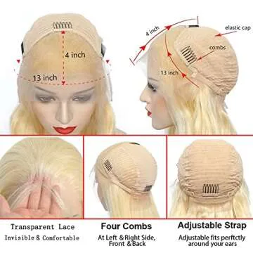MYDIVA 613 Blonde Lace Front Wig for Fashion-forward Women