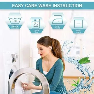 RYB HOME Linen Sheer Curtains for Living Room Textured Semi Sheer Curtains Large Window Treatment for Bedroom Patio Door, White, 52 inch Width x 108 inch Length, 2 Panels