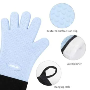 PYD Life Heat-Resistant Silicon Gloves for Sublimation