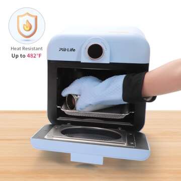 PYD Life Heat-Resistant Silicon Gloves for Sublimation