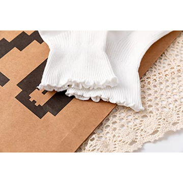 Stylish Ruffle Turn-Cuff Women Socks for Every Occasion