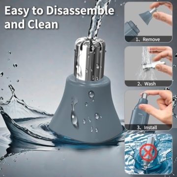 Jisho Nose Hair Trimmer for Men and Women – Quiet and Powerful