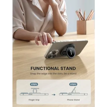 Magnetic Phone Grip for Magsafe - 360° Rotation