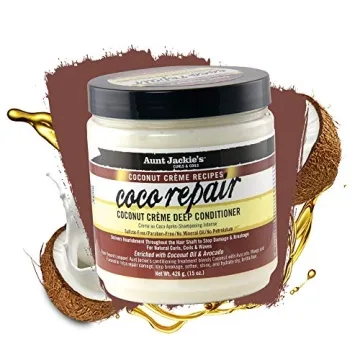 Aunt Jackie's Coconut Crème Deep Conditioner for Healthy Hair