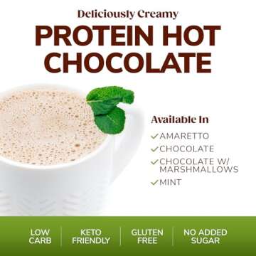 BariWise Protein Hot Chocolate - Low Carb & Keto Friendly
