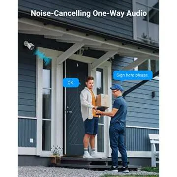 ANNKE Home Wired Camera Security System with Audio, 8CH 3K Lite H.265+ AI DVR with 1 TB Hard Drive and 8 X 1080P IP67 Weatherproof Cameras with Dual Light, Human/Vehicle Detection, Color Night Vision