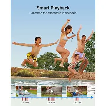 ANNKE Home Wired Camera Security System with Audio, 8CH 3K Lite H.265+ AI DVR with 1 TB Hard Drive and 8 X 1080P IP67 Weatherproof Cameras with Dual Light, Human/Vehicle Detection, Color Night Vision