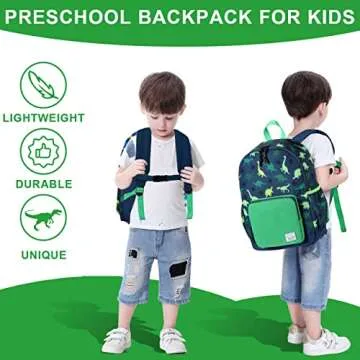 VASCHY Toddler Kids Backpack for Preschool Adventures
