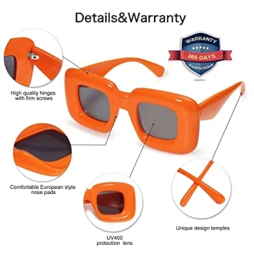 Stylish VANLINKER Inflated Sunglasses for Trendy Fashion
