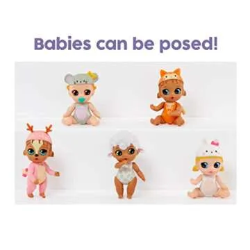Baby Born Surprise Mini Babies Woodland-Themed Bundle - Value Playset with 5 Collectible Mini Baby Dolls, for Kids Ages 3 and Up