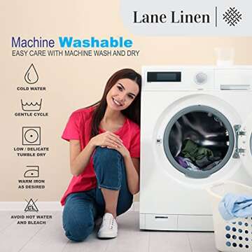 LANE LINEN Beach Towel 2 Pack - Beach Towels Oversized, Pre-Washed Large Beach Towels, Sandless Beach Towel, Quick Dry Travel Towel, Large Pool Towels, 39"x71" - Navy Blazer