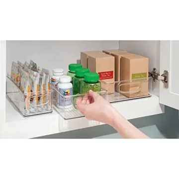 InterDesign Home Organizer Bin Clear Kitchen Storage