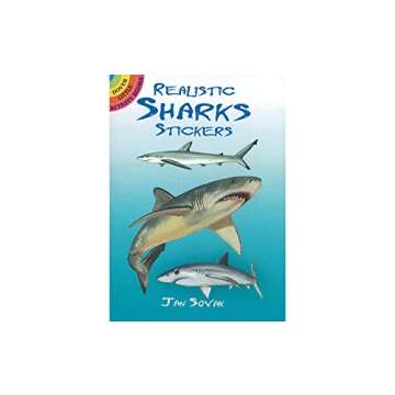 Realistic Sharks Stickers (Dover Little Activity Books: Sea Life)