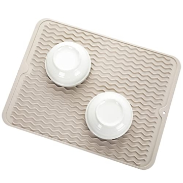 MicoYang Silicone Dish Drying Mat - Versatile & Easy to Clean