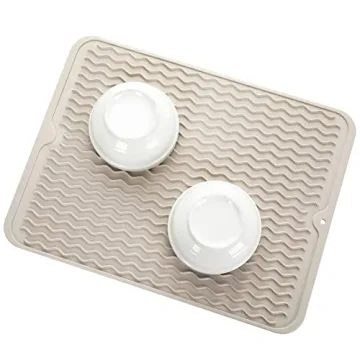 MicoYang Silicone Dish Drying Mat - Versatile & Easy to Clean