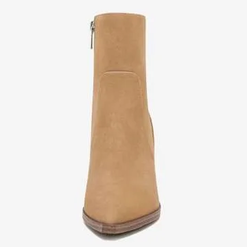 Stylish LAICIGO Women's Pointed Toe Ankle Boots