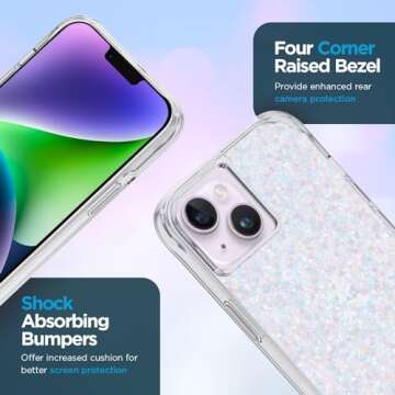 Stylish Twinkle Diamond Case for iPhone 15 Plus/14 Plus