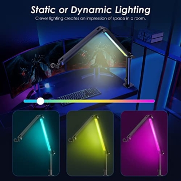 RGB Mic Boom Arm – Stylish & Sturdy Microphone Support