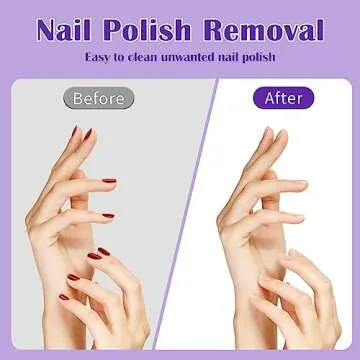 MORGLES Gel Polish Remover Kit with Clips and Accessories