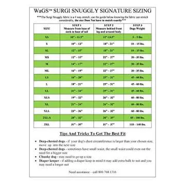 SurgiSnuggly Disposable Dog Diapers Female or Male Dogs, Great Cover for Female Dog Diapers for Heat Cycle and Better Than Dog Suspenders- Wrap Around Legs for Superior Fit LL Pink