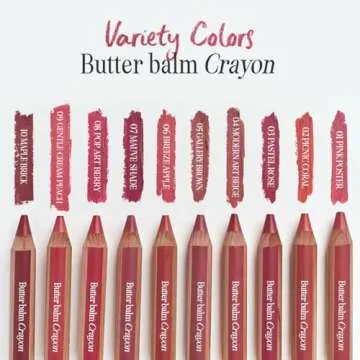 CLIO Butter Balm Crayon, 2-in-1 Lip and Cheek Tint, Buildable Lightweight Cream Blush, Crayon Lipstick Makeup (003 PASTEL ROSE, One Size)