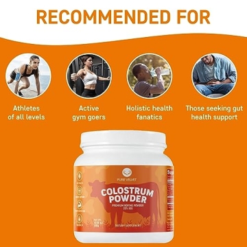 Pure Velvet Bovine Colostrum Powder for Gut Health and Growth