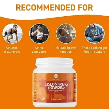 Pure Velvet Bovine Colostrum Powder for Gut Health and Growth