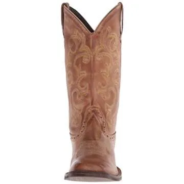 Roper Womens Lindsey Boot - Tan Tan Comfortable Square Toe