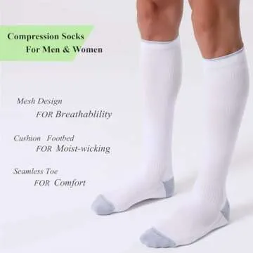 FITRELL Compression Socks for Comfort and Support