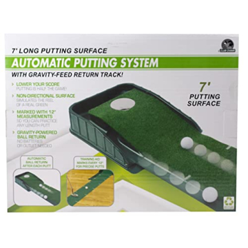 Club Champ 7ft Auto Ball Return Indoor Putting Green