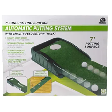 Club Champ 7ft Auto Ball Return Indoor Putting Green