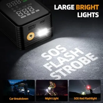 Portable Air Compressor - 150PSI Tire Inflator