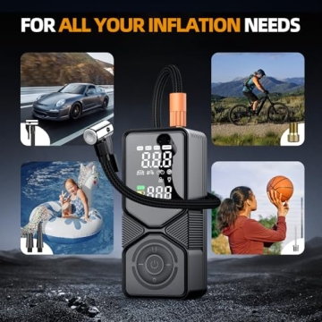 Portable Air Compressor - 150PSI Tire Inflator