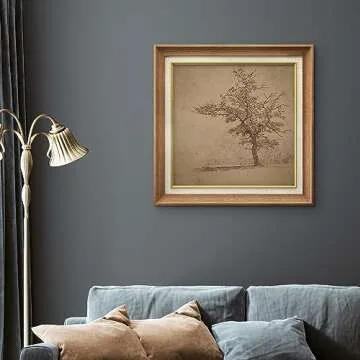 MUDECOR Premium Framed Forest Tree Wall Art for Home
