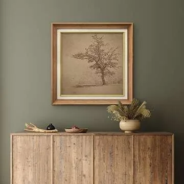 MUDECOR Premium Framed Forest Tree Wall Art for Home