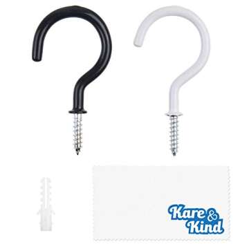 Kare Kind Ceiling Hooks Set of 25 - Durable & Stylish