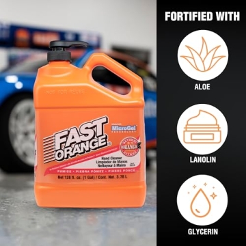 Fast Orange Pumice Hand Cleaner 1 Gallon with Pump