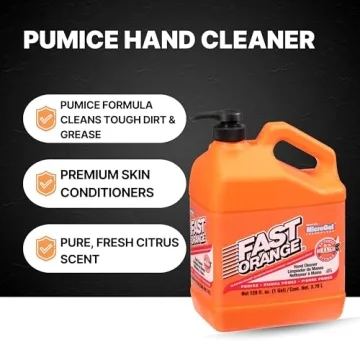 Fast Orange Pumice Hand Cleaner 1 Gallon with Pump