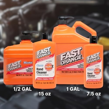 Fast Orange Pumice Hand Cleaner 1 Gallon with Pump