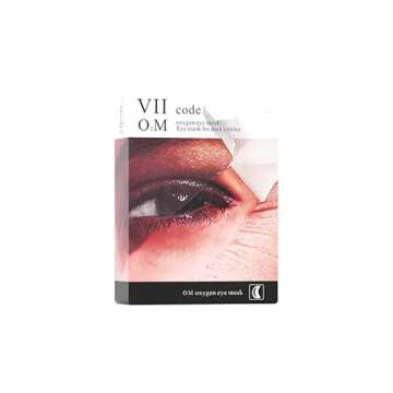VIIcode O2M Oxygen Eye Pads for Dark Circles - Reduces Puffiness, Crow's Feet, Fine Lines and Bags -...