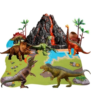 Explore the TEMI Dinosaur Volcano Playset - Immersive Fun for Kids 3-5 Years!